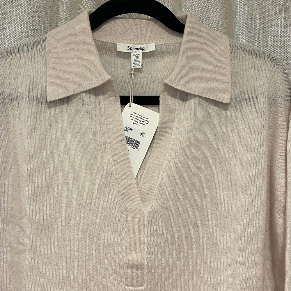 NWT - Splendid 100% Cashmere Sweater - Size XS - Picture 5 of 7